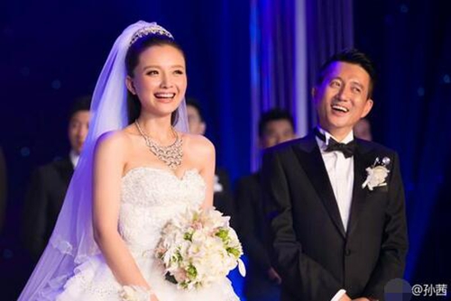孙茜晒婚礼旧照 孙茜多大?孙茜老公蔡远航资料遭扒