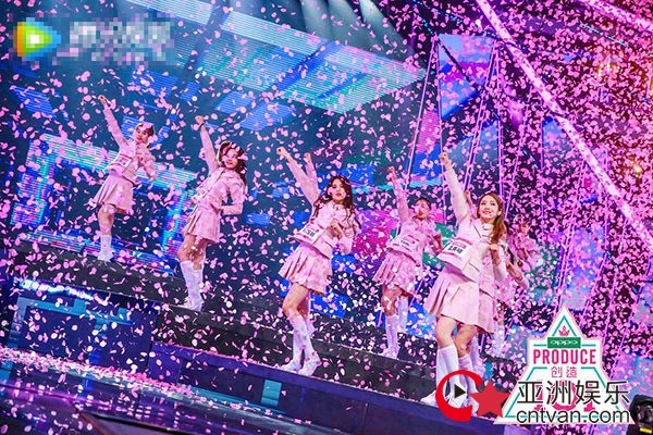 火箭少女成团 孟美岐C位杨超越出道