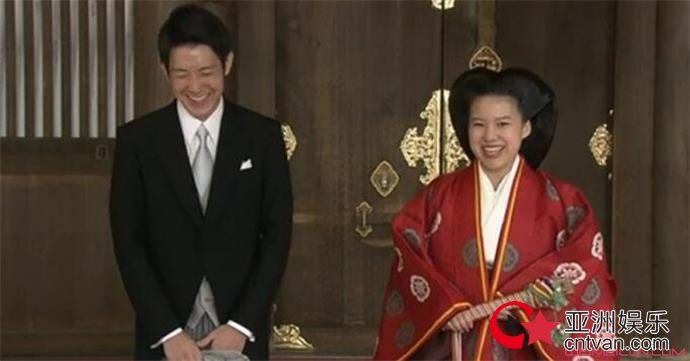 日本绚子公主大婚 婚后将成为平民!