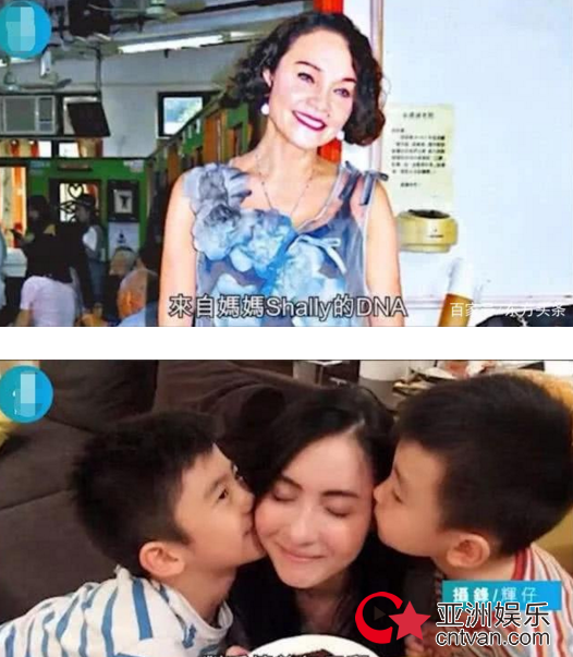 张柏芝为母亲庆生 三胎生父却意外曝光?