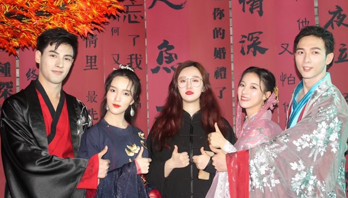 电影《人鱼江湖》主创交流会 人鱼CP虐哭汉服同袍