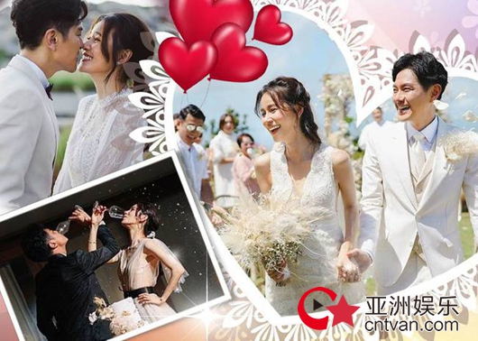 萧正楠黄翠如婚礼照曝光 去年4月注册结婚!