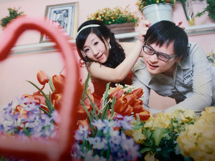 《婚前21天》傅首尔老刘非主流婚纱旧照曝光青涩十足