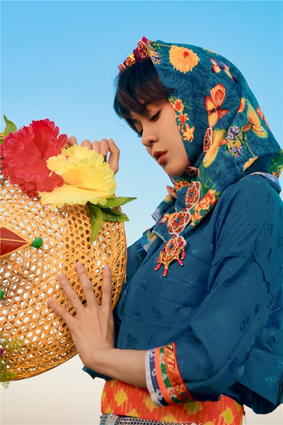 《姐姐的爱乐之程》体验闽南文化 姐姐惠安女造型抢眼